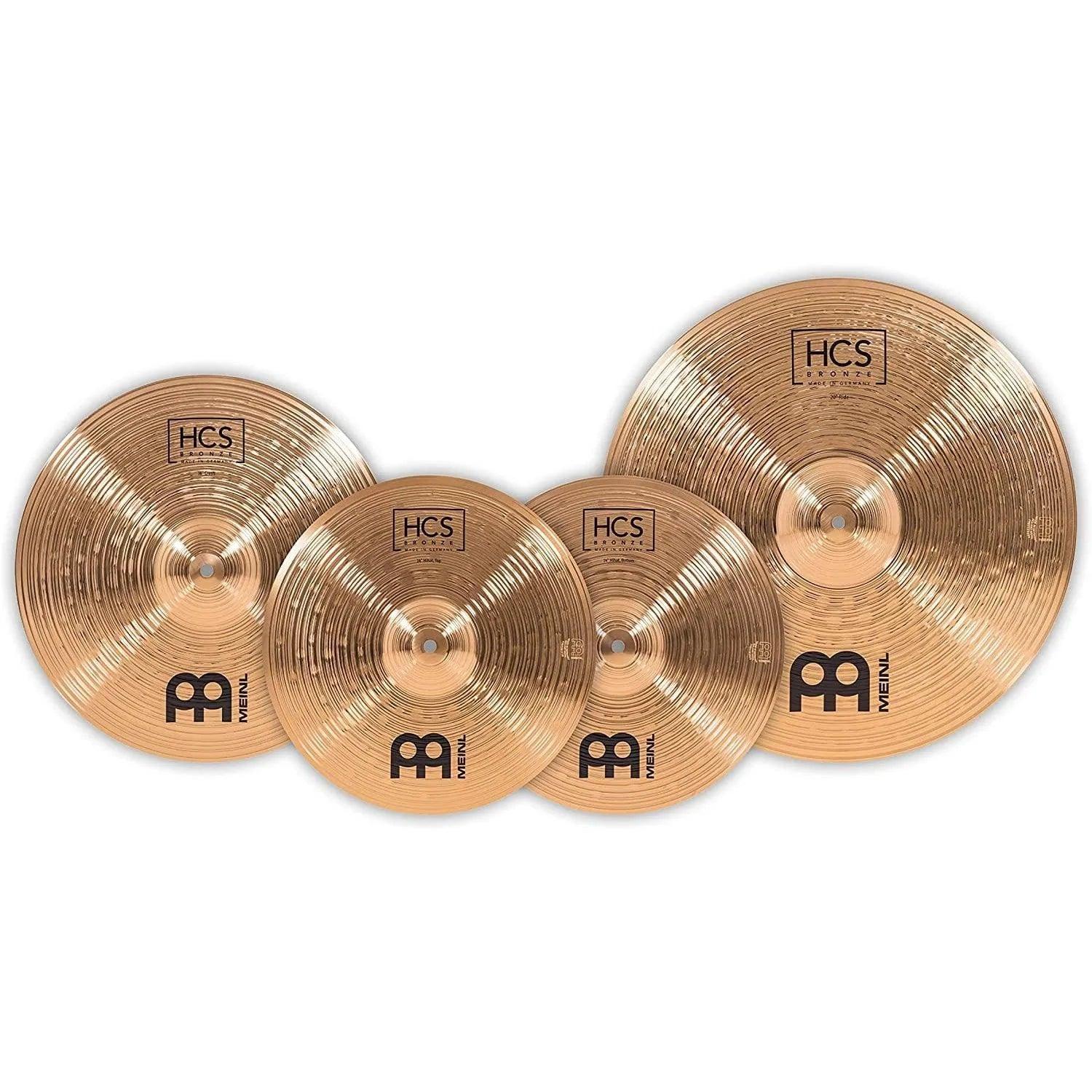 Meinl HCSB141620 HCS Bronze Set 14"HH+16"C+20"R - MusicMajlis