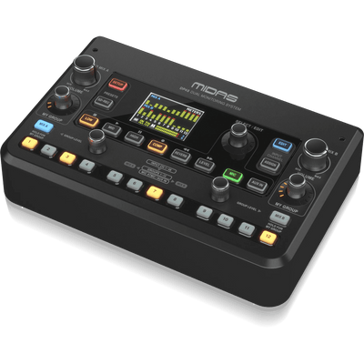 Midas DP48 Dual 48 Channel Personal Monitor Mixer with SD Card Recorder, Stereo Ambience Microphone and Remote Powering - MusicMajlis