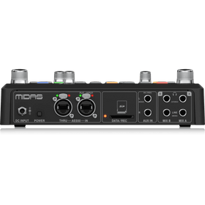 Midas DP48 Dual 48 Channel Personal Monitor Mixer with SD Card Recorder, Stereo Ambience Microphone and Remote Powering - MusicMajlis