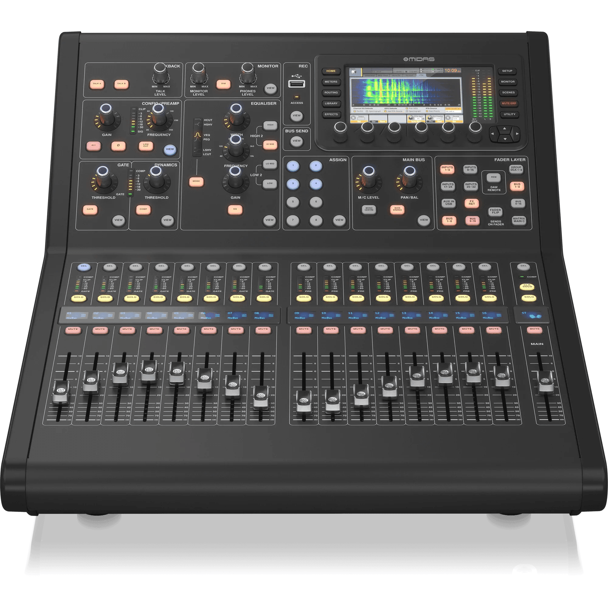 Midas M32R LIVE Digital Console for Live & Studio with 40 Input Channels, 16 Midas PRO Microphone Preamplifiers & 25 Mix Buses - MusicMajlis
