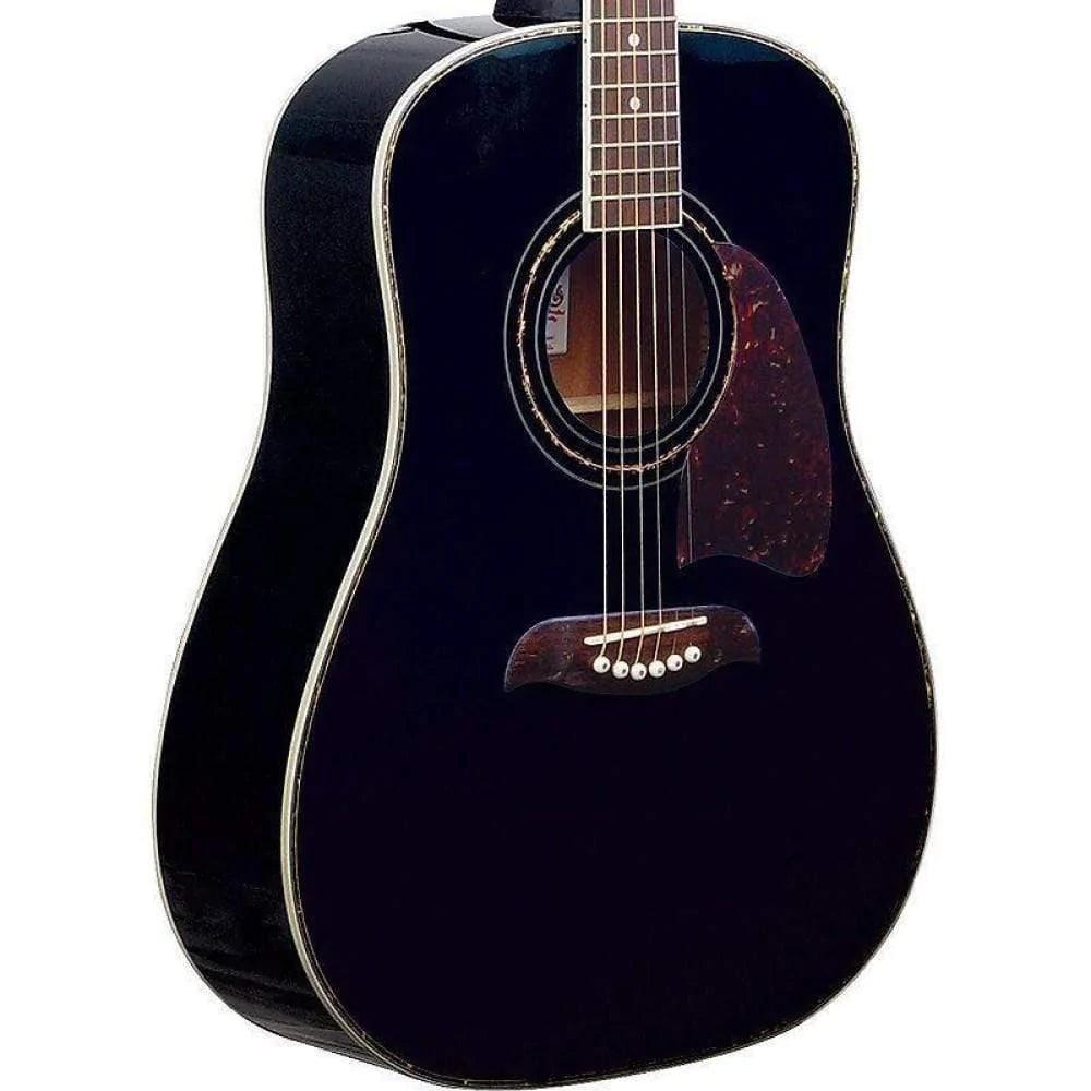 Oscar Schmidt OG2B Acoustic Guitar - Black - MusicMajlis