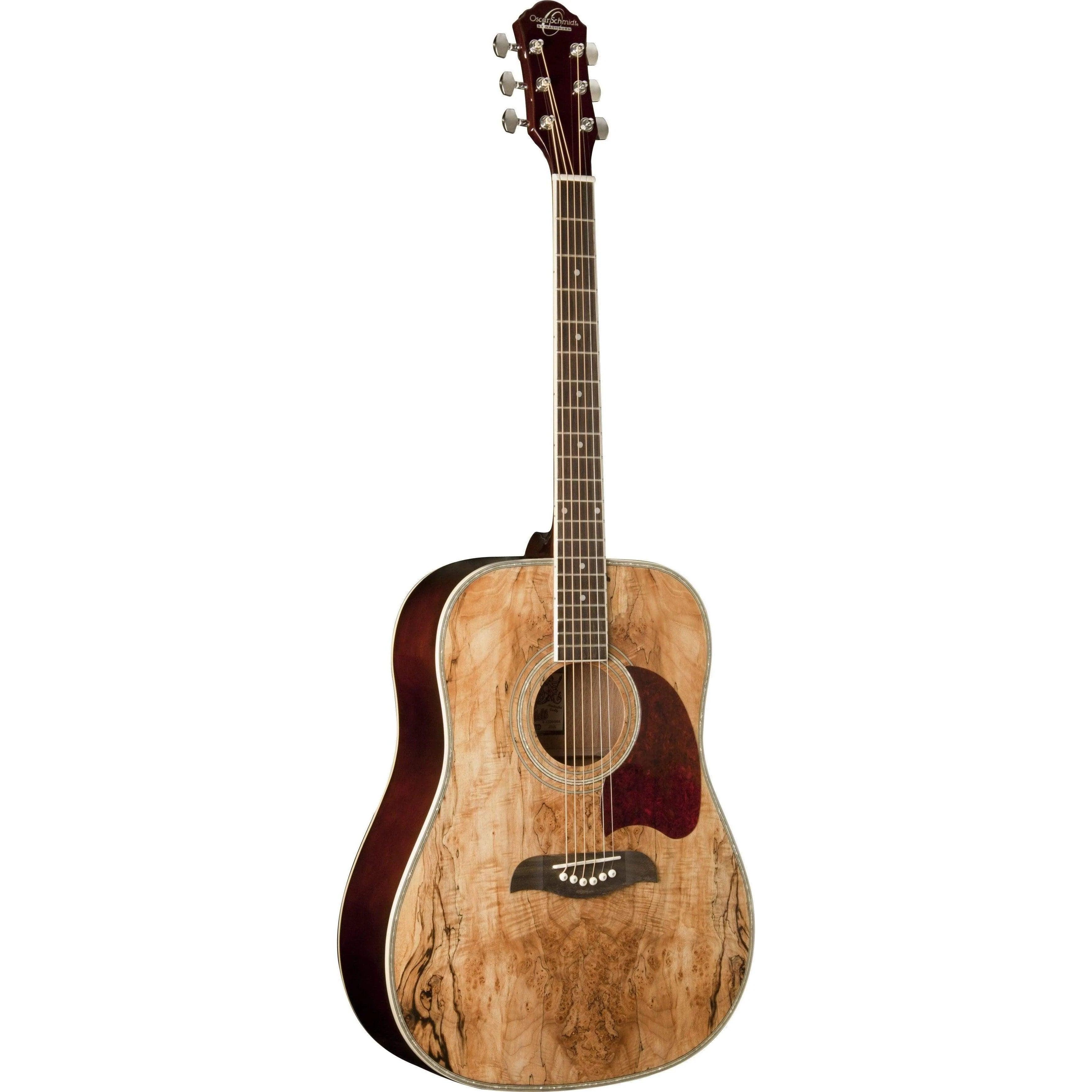 Oscar Schmidt OG2SM Acoustic Guitar - Spalted Maple (Discontinued) - MusicMajlis
