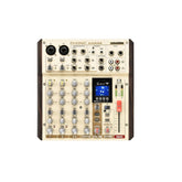 Phonic AM6GE Compact Mixer w/ BT/TF Recorder/USB - MusicMajlis