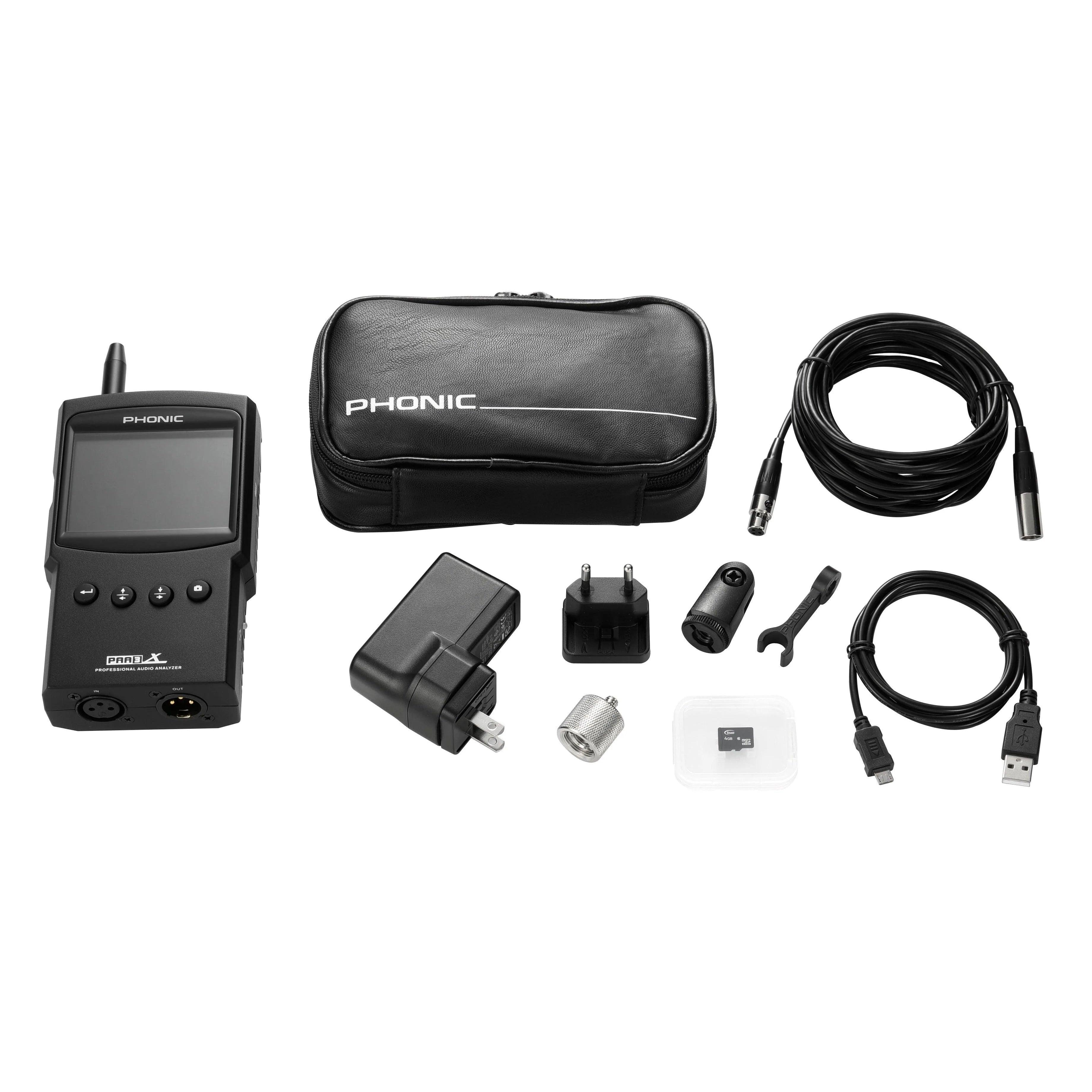 Phonic PAA3X Handheld Audio Analyzer - MusicMajlis