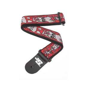 Planet Waves 50JS02 Joe Satriani Guitar Strap - Up in Flames - MusicMajlis