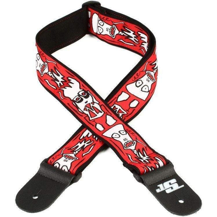 Planet Waves 50JS02 Joe Satriani Guitar Strap - Up in Flames - MusicMajlis