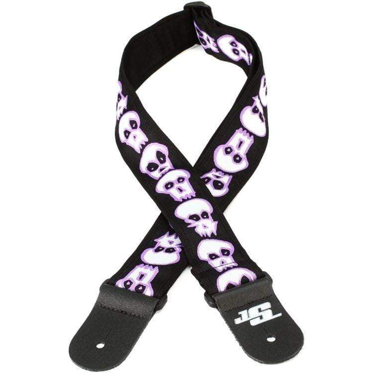 Planet Waves 50JS07 Joe Satriani Guitar Strap, Skulls - MusicMajlis