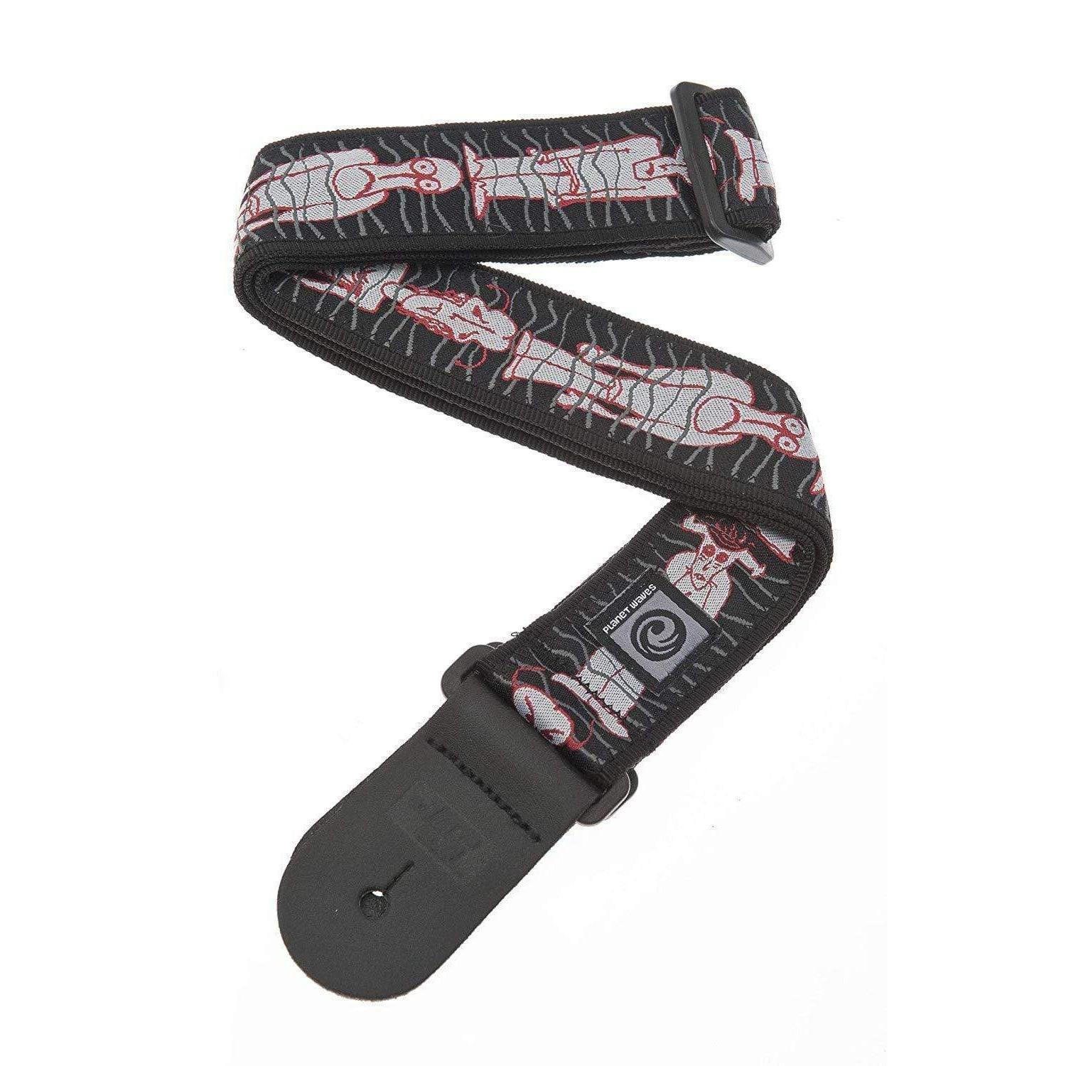 Planet Waves 50JS08 Joe Satriani Guitar Strap, Creatures - MusicMajlis