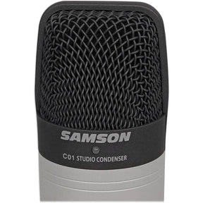 Samson C-01 Large-Diaphragm Cardioid Condenser Microphone - MusicMajlis