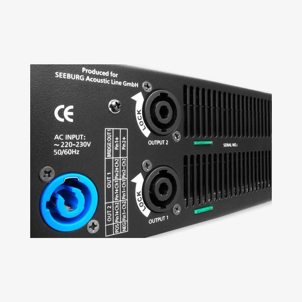 Seeburg Acoustic Line S 3000 High Quality 1150 W Power Amplifier - MusicMajlis