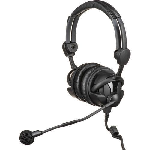 Sennheiser HMD 26-II-600-8 Broadcast Headset with 600 Ohm, Dynamic Microphone & Open-Ended Cable - MusicMajlis