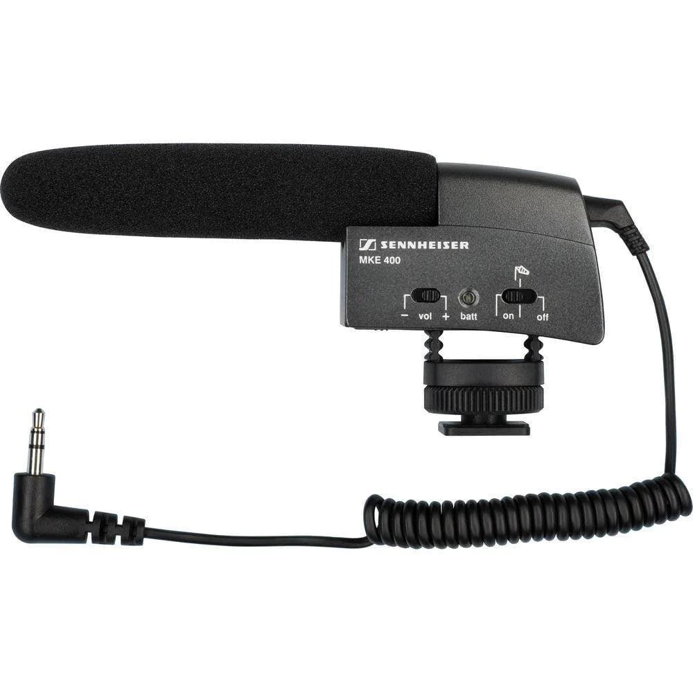 Sennheiser MKE 400 Shotgun Microphone - MusicMajlis