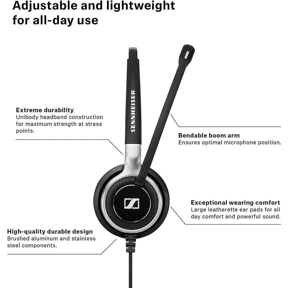 Sennheiser SC 665 Double-Sided Business Headset - MusicMajlis