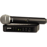 Shure BLX24UK/PG58X-K14 Vocal Wireless Microphone System - MusicMajlis