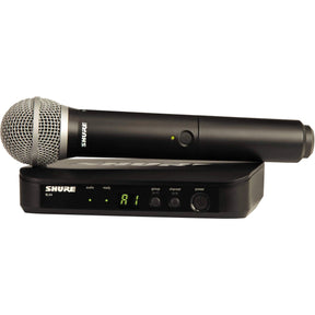 Shure BLX24UK/PG58X-K14 Vocal Wireless Microphone System - MusicMajlis