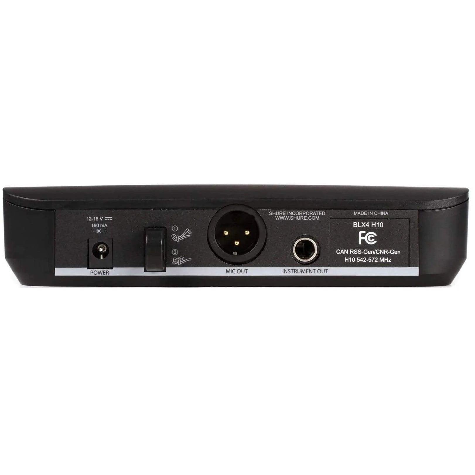 Shure BLX24UK/PG58X-K14 Vocal Wireless Microphone System - MusicMajlis