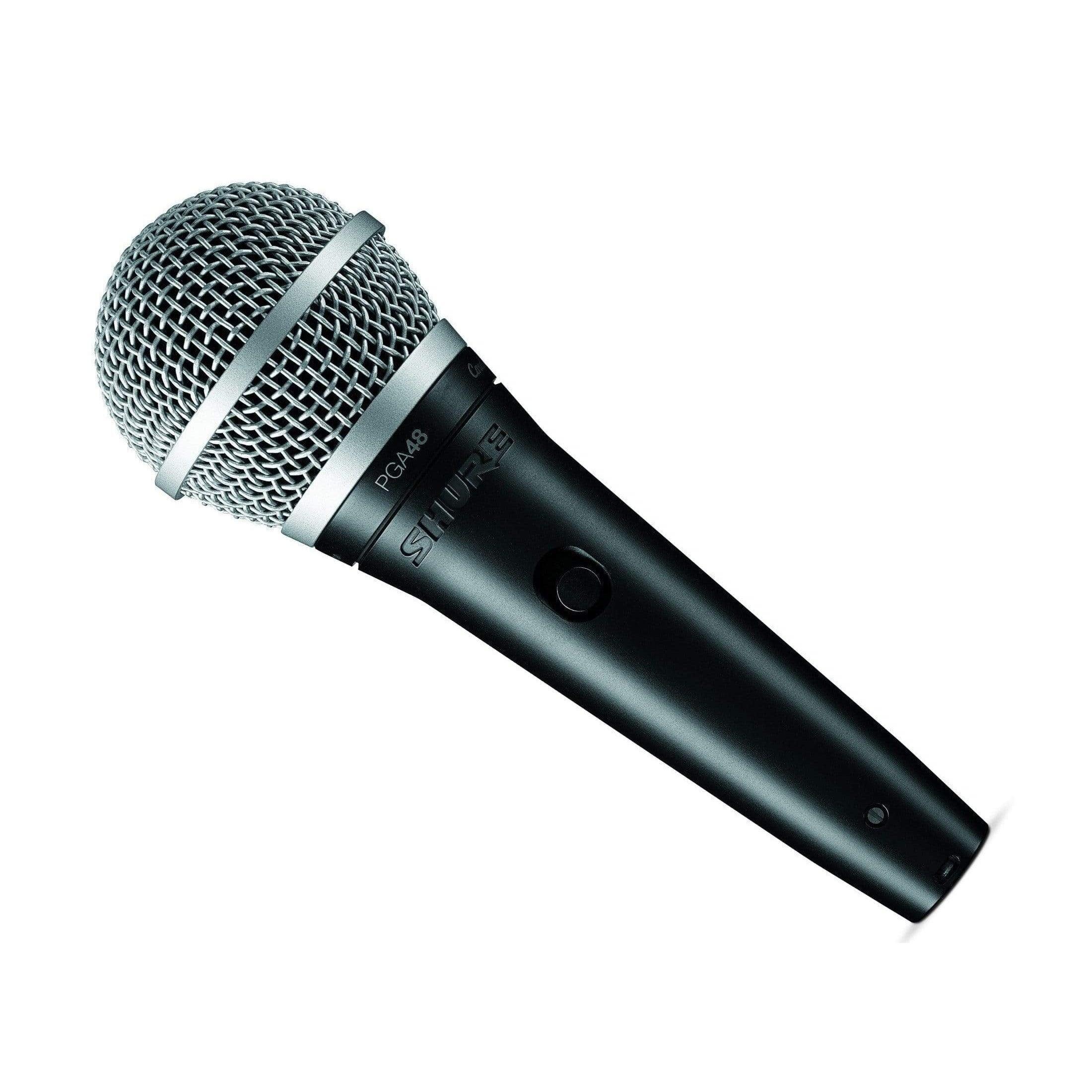 Shure PGA48-XLR Handheld Dynamic Vocal Microphone - MusicMajlis