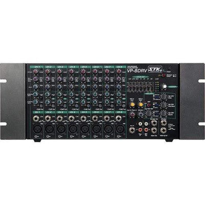 STK VP8-DRV 8 CH input 300W zoned Power mixer - MusicMajlis