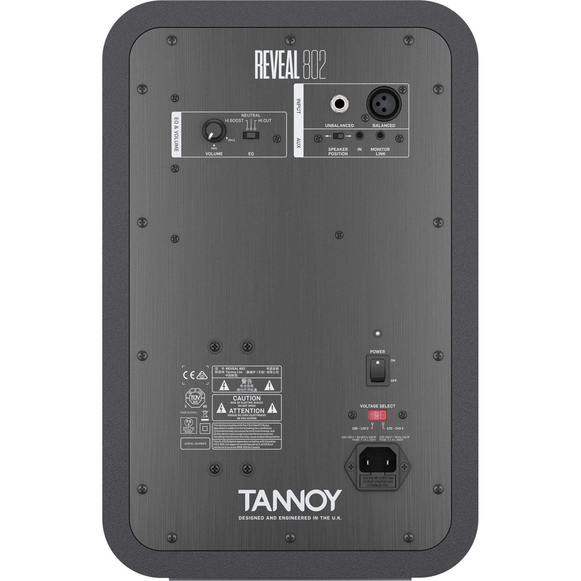 Tannoy Reveal 802 Active Studio Monitor