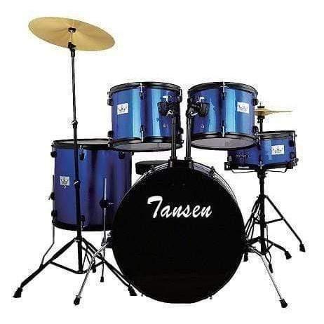 Tansen JBP1103 5 piece Drum sets - Blue - MusicMajlis