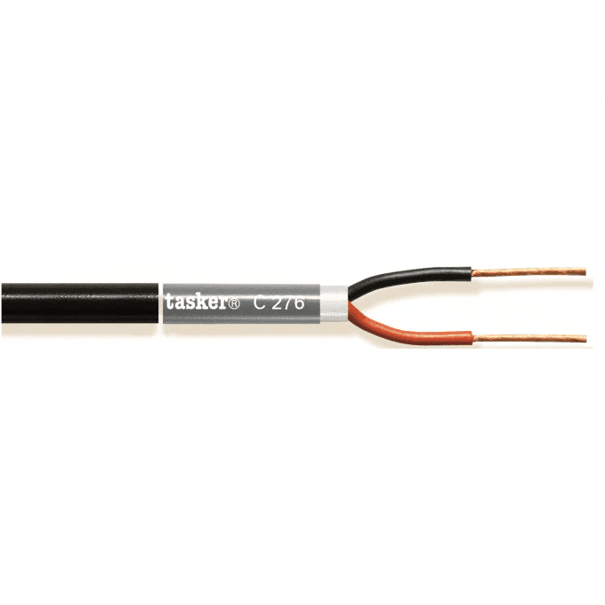 Tasker C276BK Speaker Cable 2x2.5, 100 Mtrs - MusicMajlis