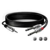 Tasker TK050 1.5m dual mono jack to single stereo 3.5mm jack - MusicMajlis