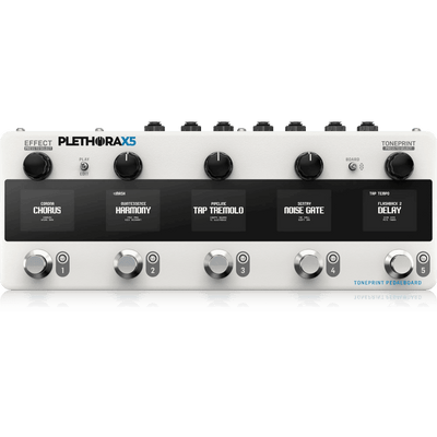 TC Electronic PLETHORA X5 TonePrint Multi-FX Pedalboard - MusicMajlis