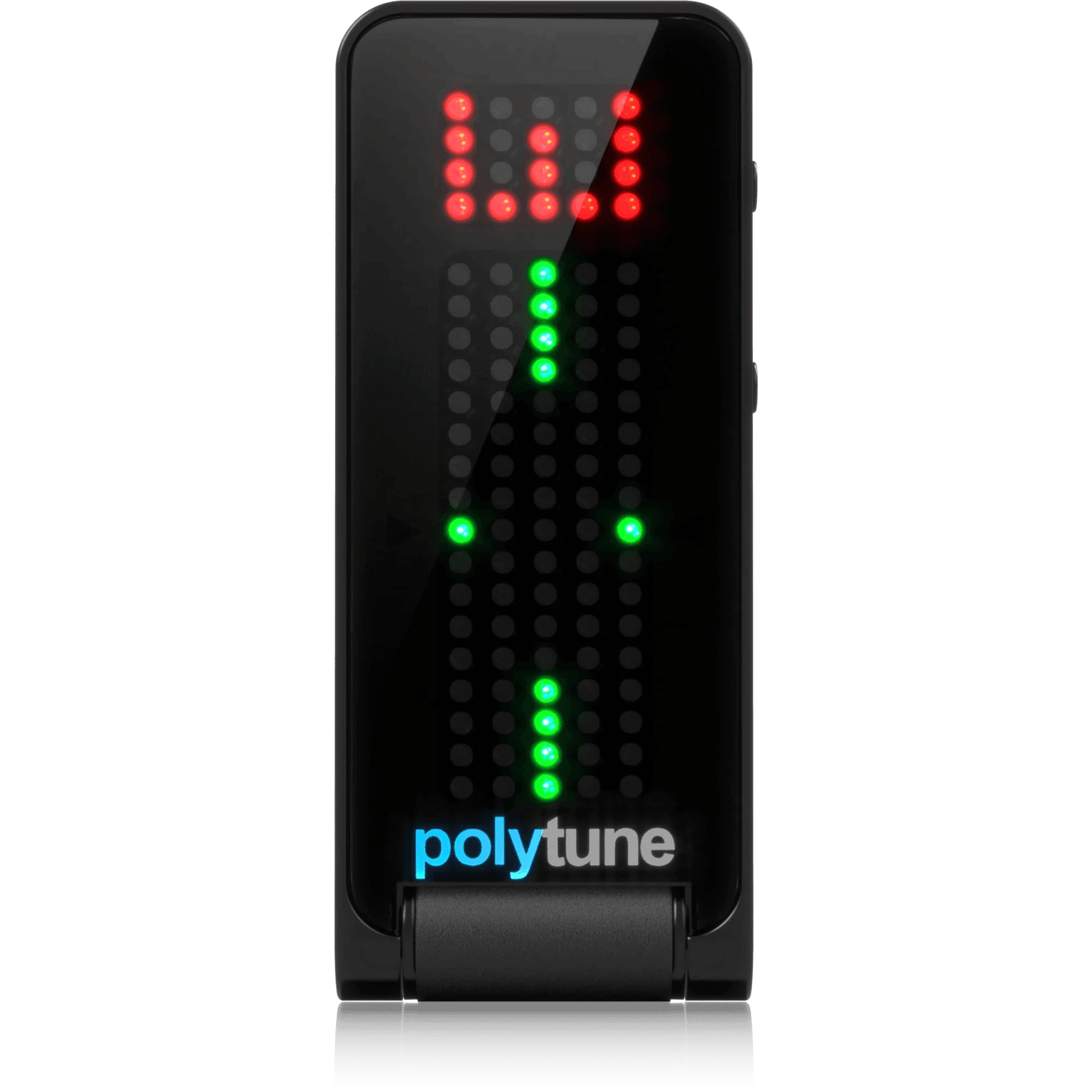TC Electronic Polytune Clip Black Lustrous Polyphonic Clip-On Tuner - MusicMajlis
