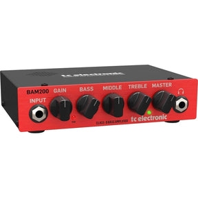 TC Electronics BAM200 Ultra-Compact 200 Watt Bass Head - MusicMajlis