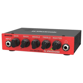 TC Electronics BAM200 Ultra-Compact 200 Watt Bass Head - MusicMajlis