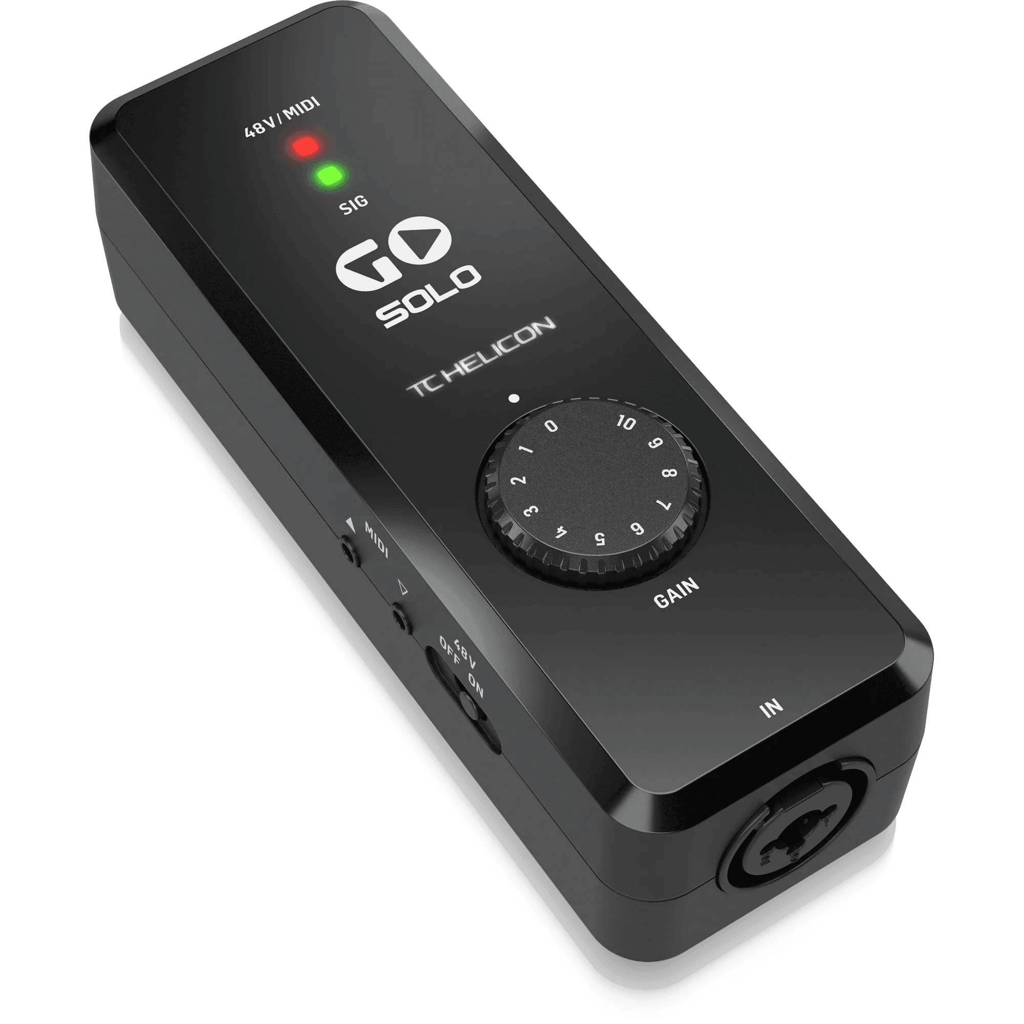 TC-Helicon GO SOLO Audio/MIDI Interface for Mobile Devices - MusicMajlis