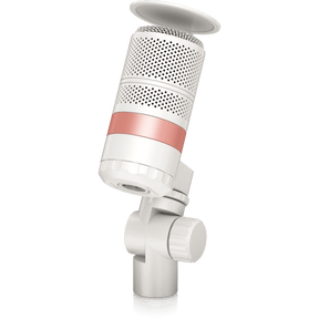 TC Helicon GoXLR MIC-WH Dynamic Broadcast Microphone with Integrated Pop Filter - MusicMajlis