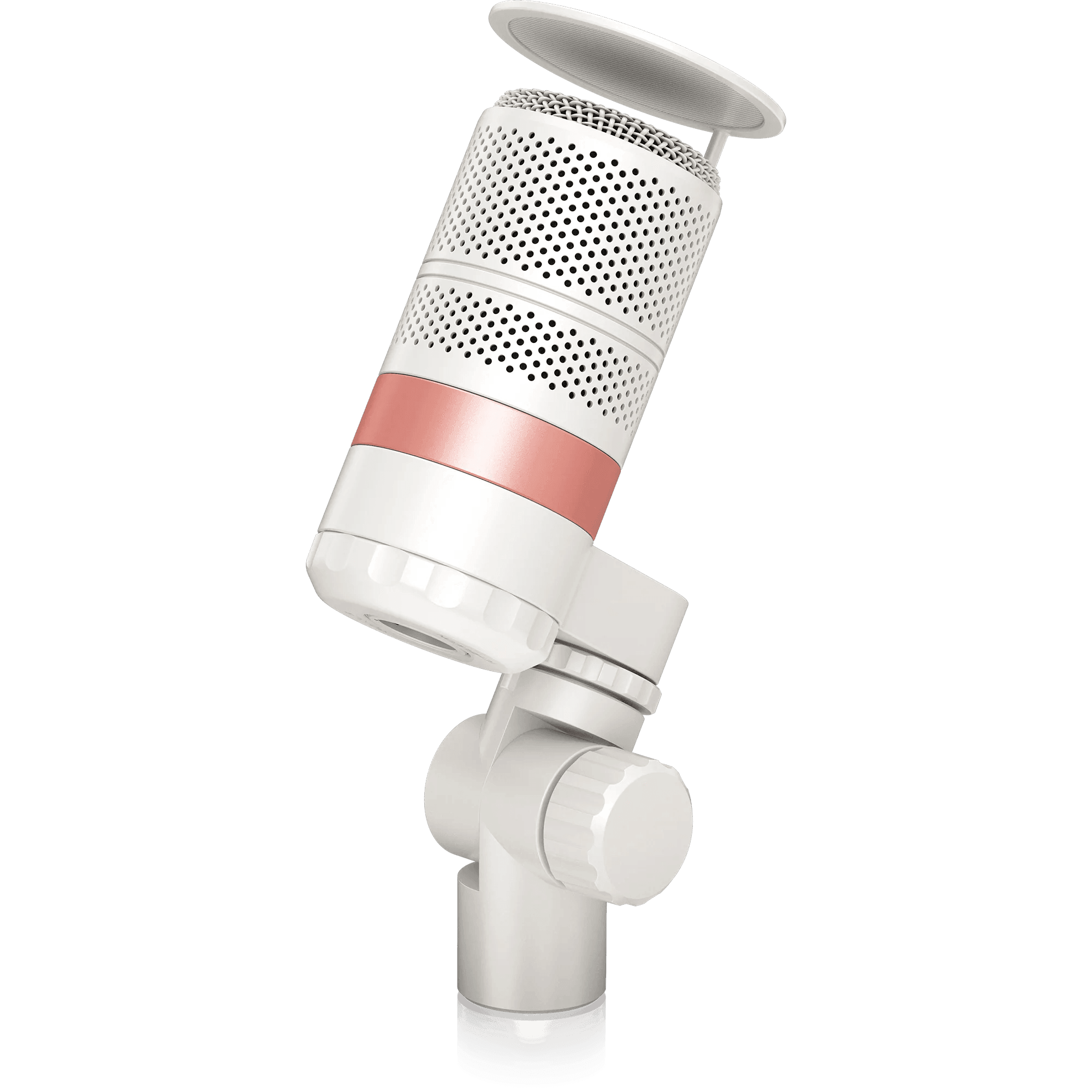 TC Helicon GoXLR MIC-WH Dynamic Broadcast Microphone with Integrated Pop Filter - MusicMajlis