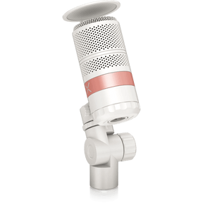 TC Helicon GoXLR MIC-WH Dynamic Broadcast Microphone with Integrated Pop Filter - MusicMajlis