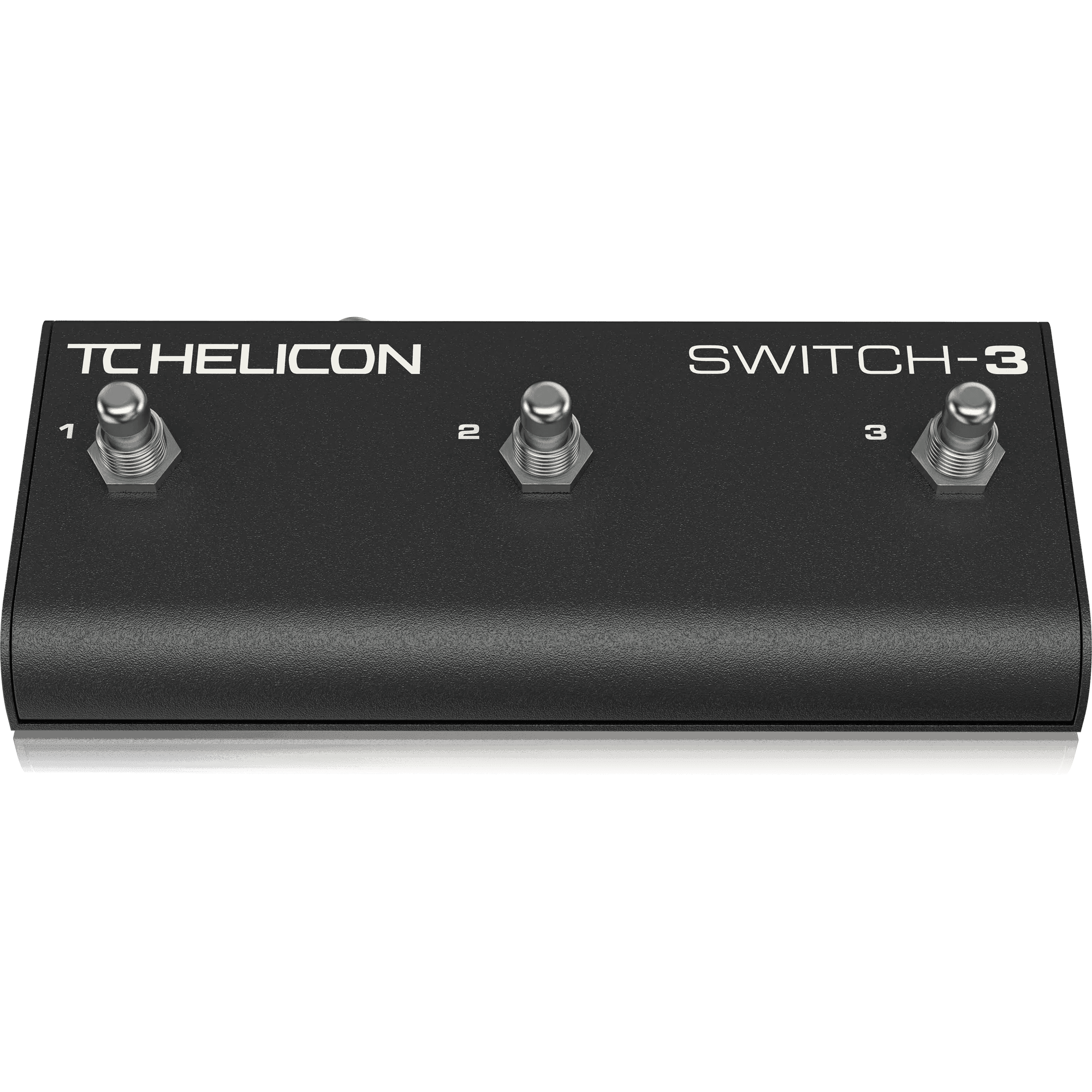 TC Helicon SWITCH-3 Sturdy 3-Switch Accessory Pedal for Expanded Remote Control - MusicMajlis
