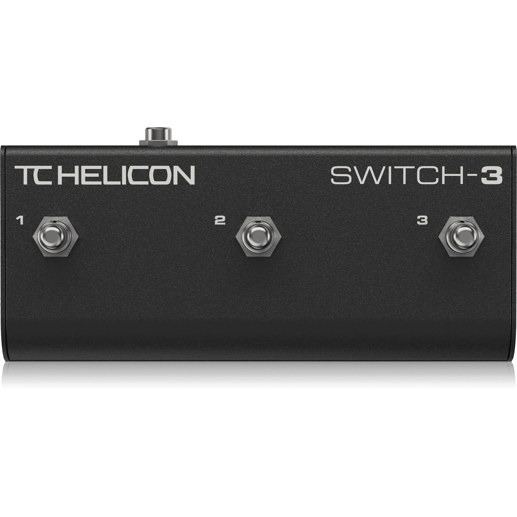 TC Helicon SWITCH-3 Sturdy 3-Switch Accessory Pedal for Expanded Remote Control - MusicMajlis