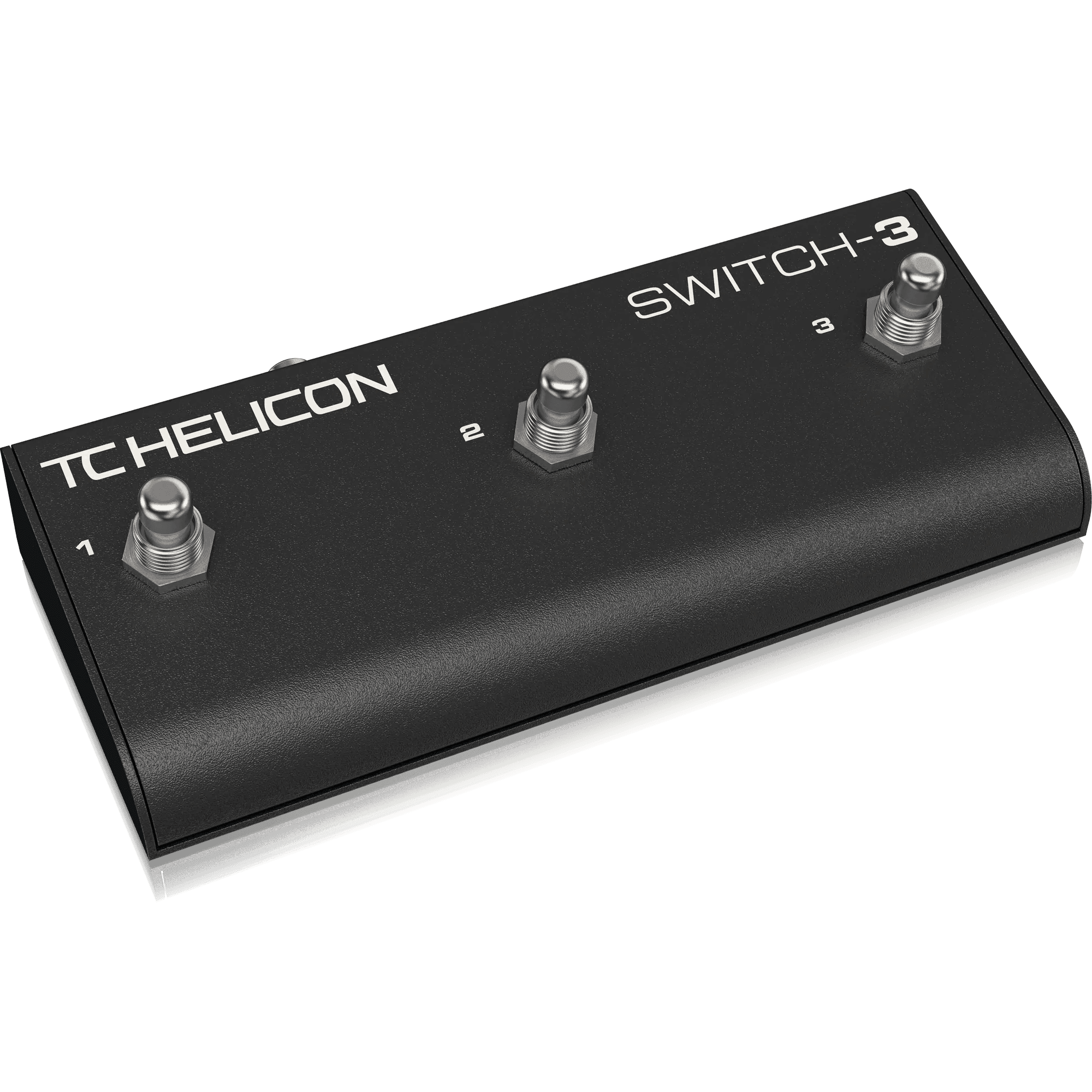 TC Helicon SWITCH-3 Sturdy 3-Switch Accessory Pedal for Expanded Remote Control - MusicMajlis