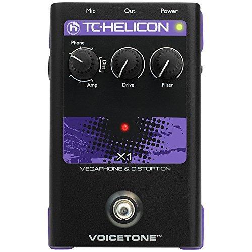 TC Helicon VOICETONE X1 Megaphone Distortion - MusicMajlis