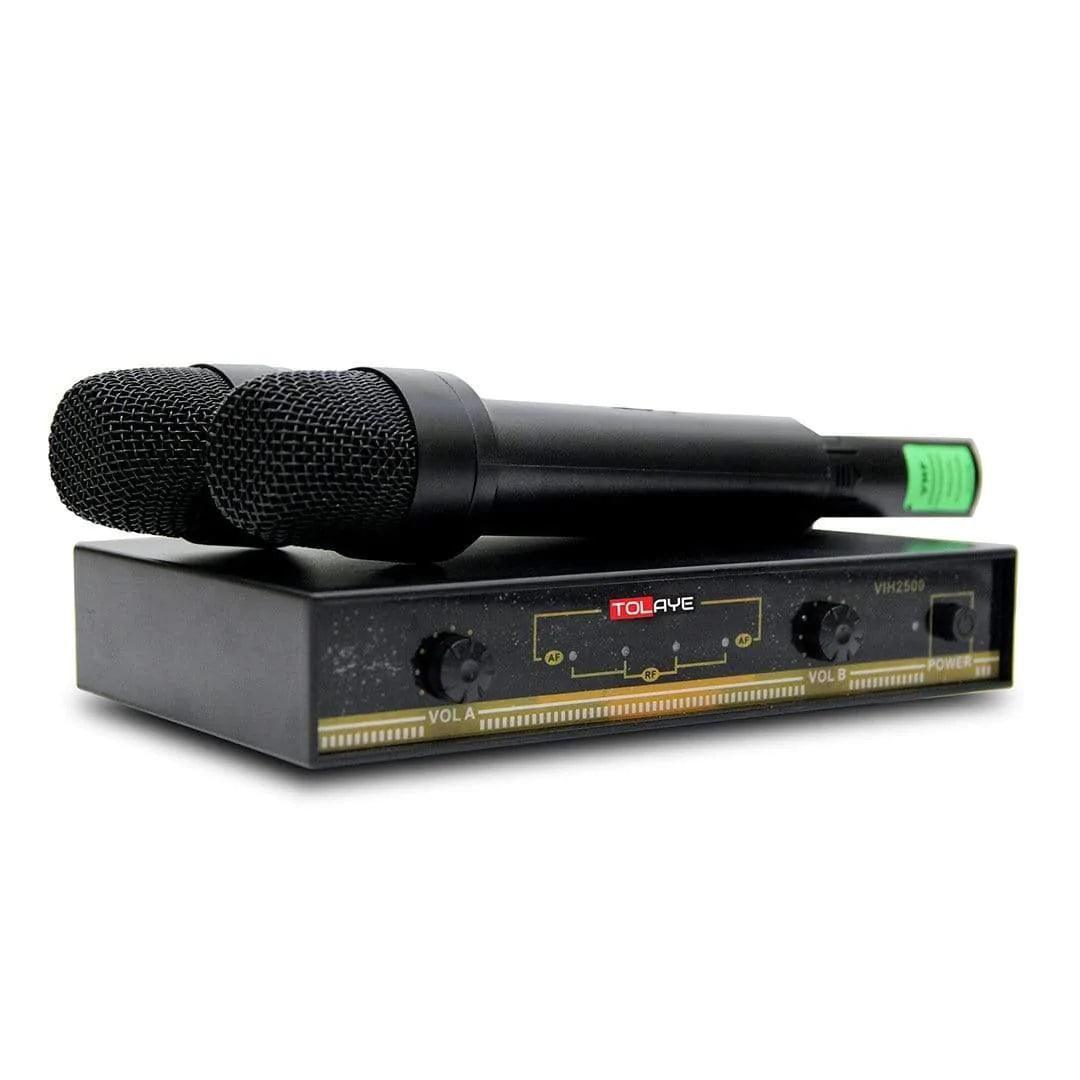 Tolaye Dual Handheld Wireless Mic VHF VIH2500 - MusicMajlis