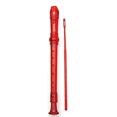 Tolaye German Soprano Recorder - Transparent Plastic - MusicMajlis