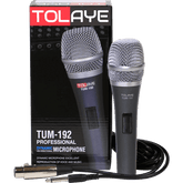 Tolaye TUM192 Microphone Wired Dynamic Plastic Body With 5 Mtr Cable - MusicMajlis
