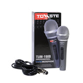 Tolaye TUM198B Microphone Wired Dynamic Plastic Body With 5 Mtr Cable - MusicMajlis