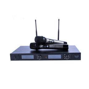 Tolaye TWM482-H/HS/TP Microphone Wireless Dual Channel UHF System - MusicMajlis