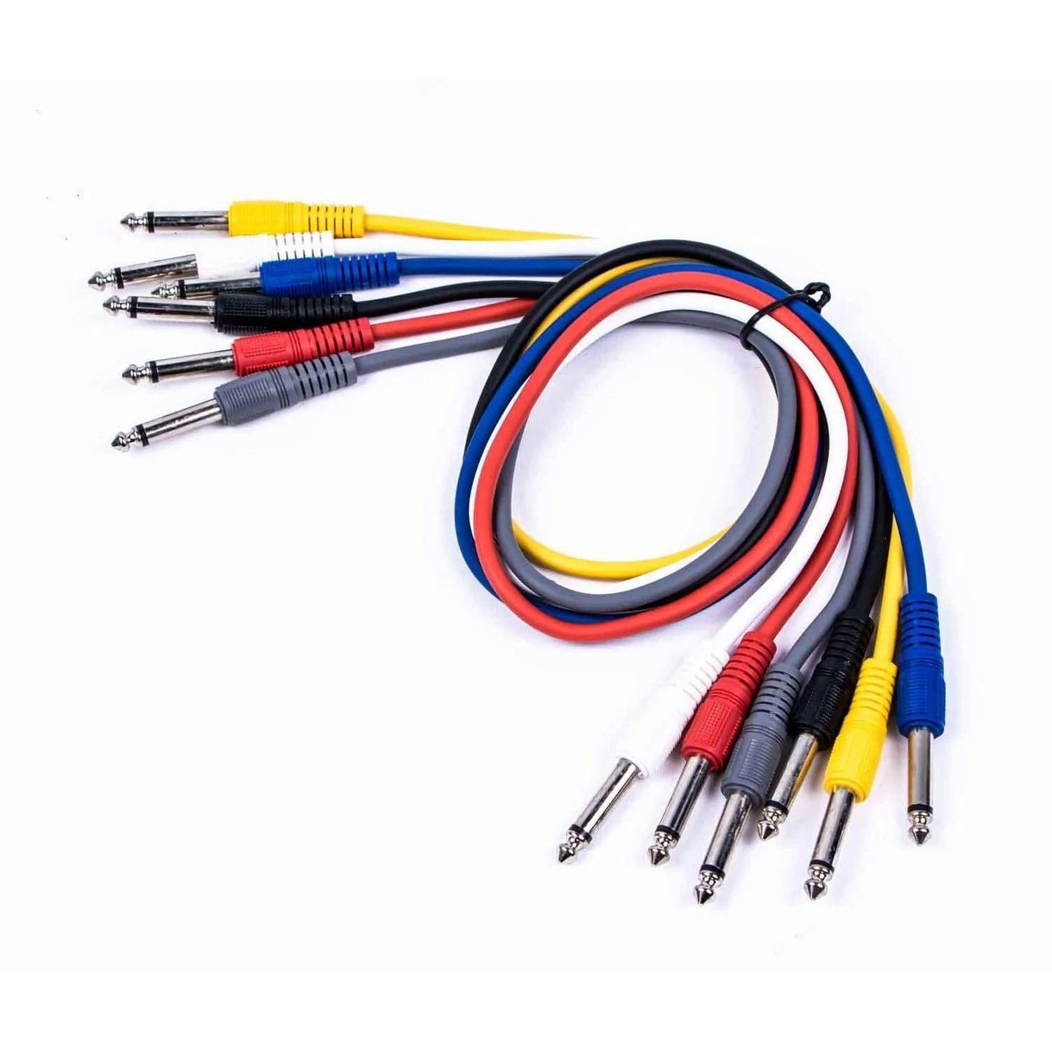 Tovaste CPMS-2 Unbalanced TS Cables 6 Pc - Straight - MusicMajlis