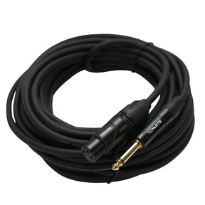 Tovaste MHI-10 Cable Mic High-Z Female XLR-Jack - 10 Meters - MusicMajlis