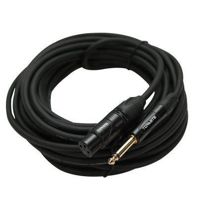 Tovaste MHI-10 Cable Mic High-Z Female XLR-Jack - 10 Meters - MusicMajlis