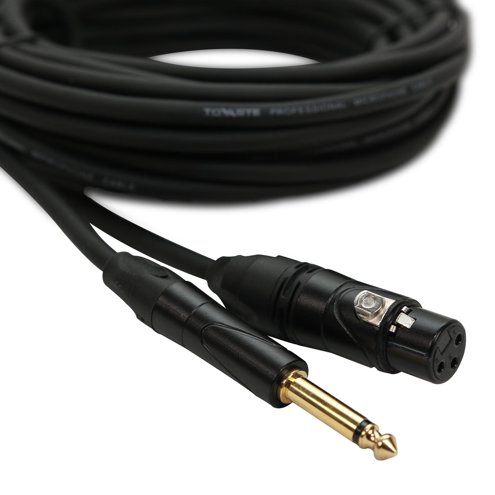 Tovaste MHI-5 Cable Mic High-Z Female XLR-Jack - 5 Meters - MusicMajlis