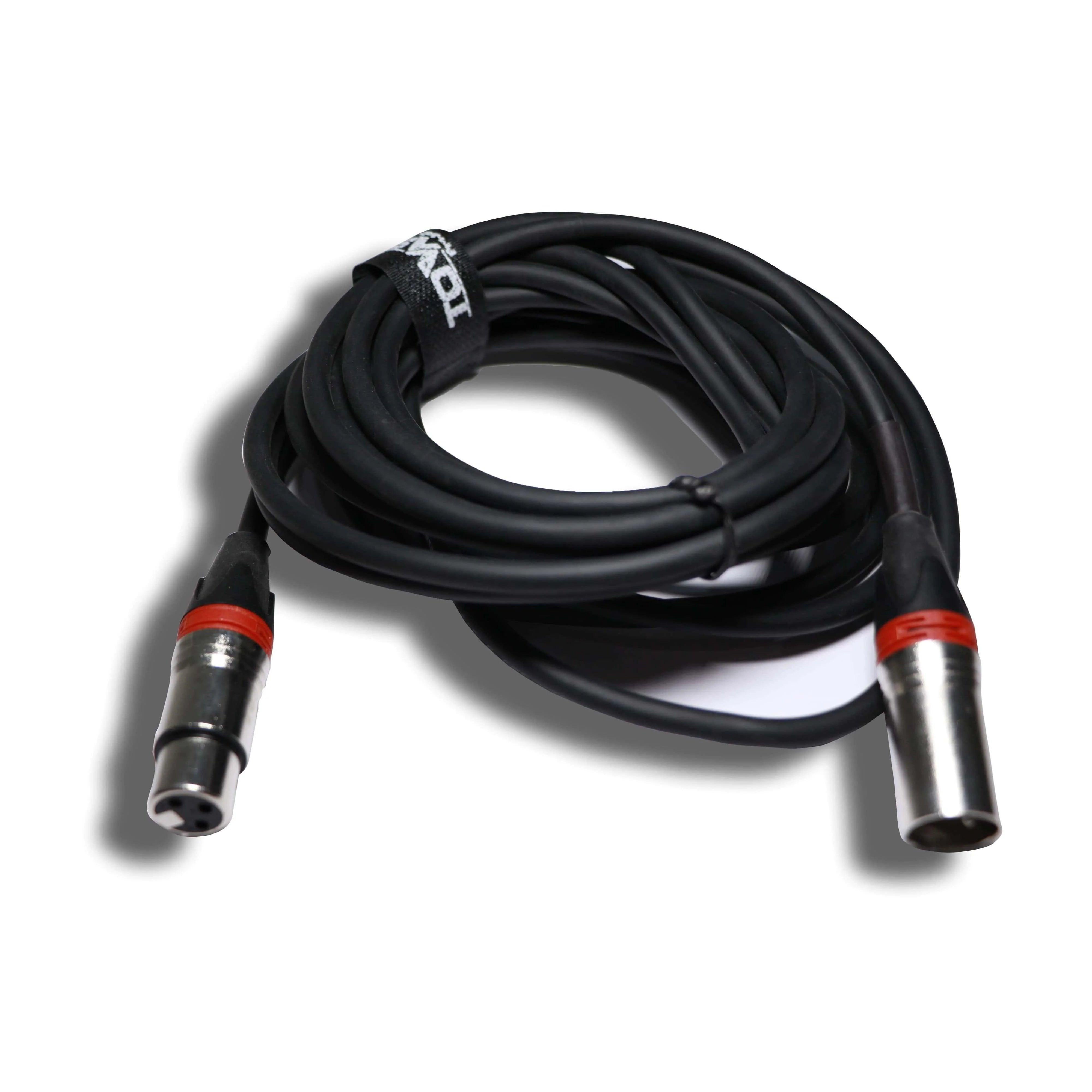 Tovaste MLIII10 Cable Mic Low-Z Male XLR- Female XLR 2P - 10 Meters - MusicMajlis
