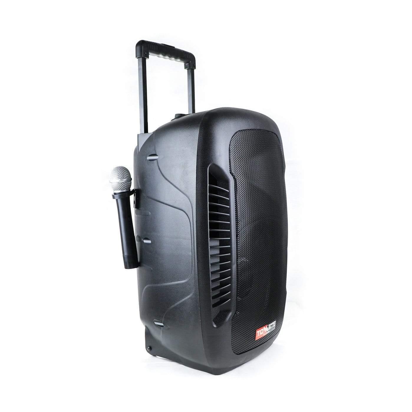 Tovaste PS112BTLED Rechargeable Portable PA System - MusicMajlis