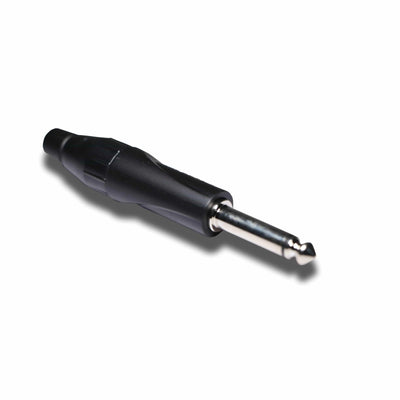 Tovaste TM2PB 1/4" Mono jack Thermoplastic Black Finish Connector - MusicMajlis